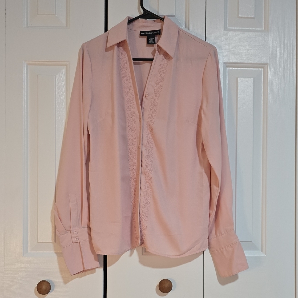 Norton McNaughton Pink Button Down Shirt